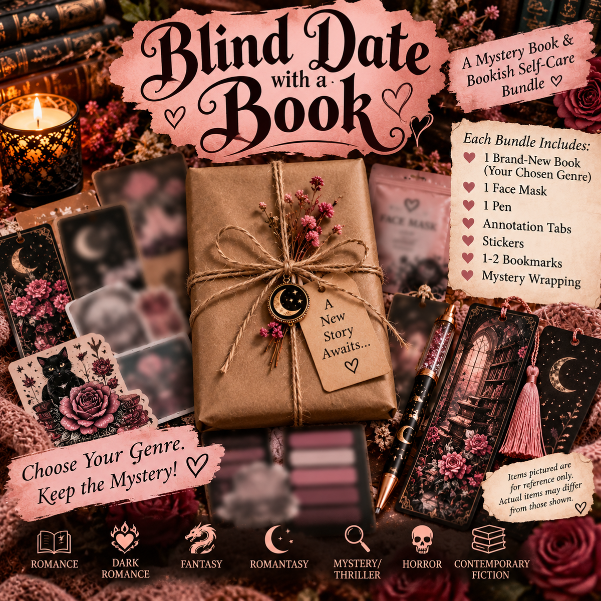 Blind Date with a Book | Mystery Wrapped Book Surprise