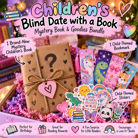 📚💕 Children's Blind Date with a Book | Mystery Book & Goodies Bundle