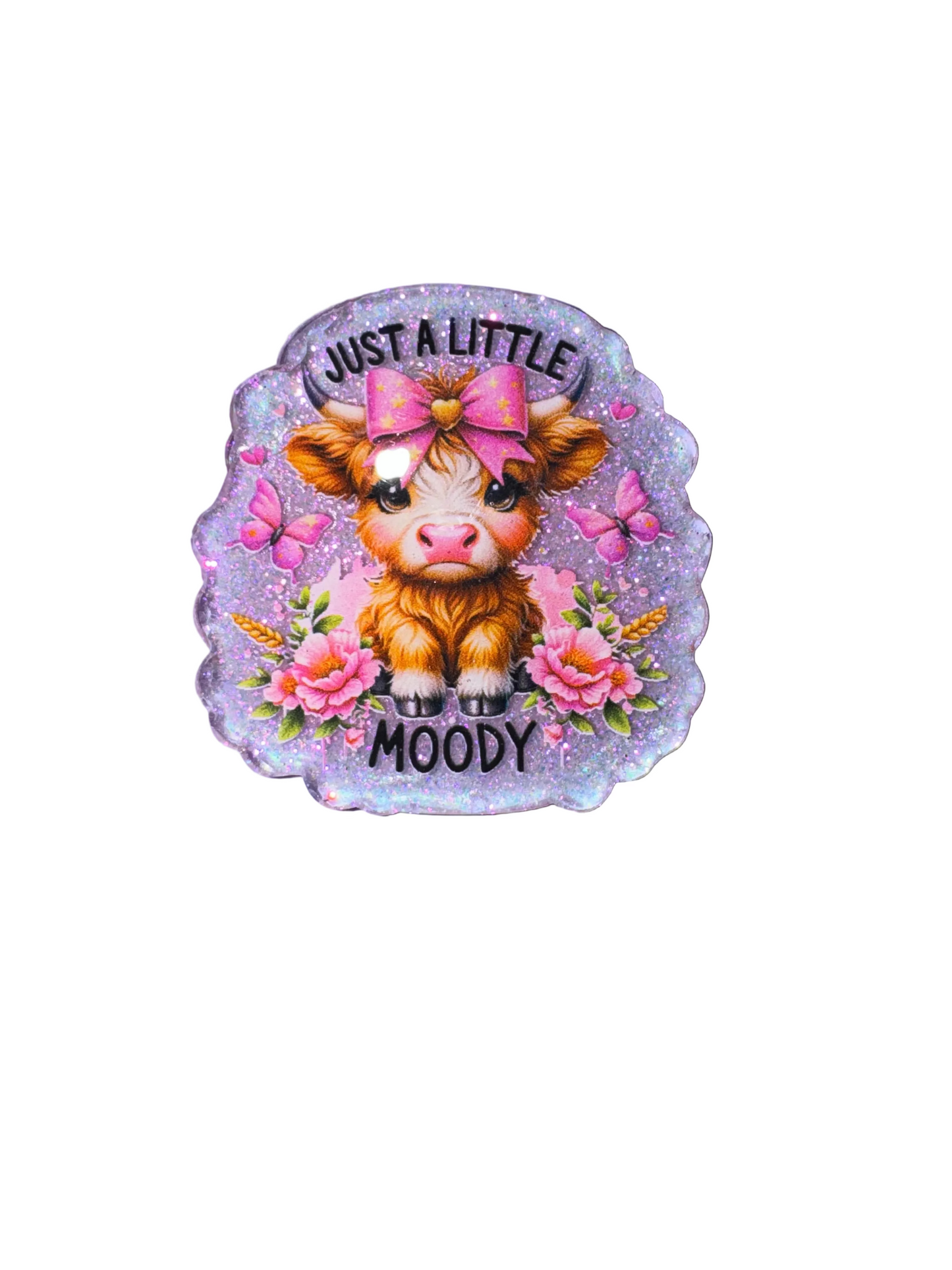 Little cow badge reel
